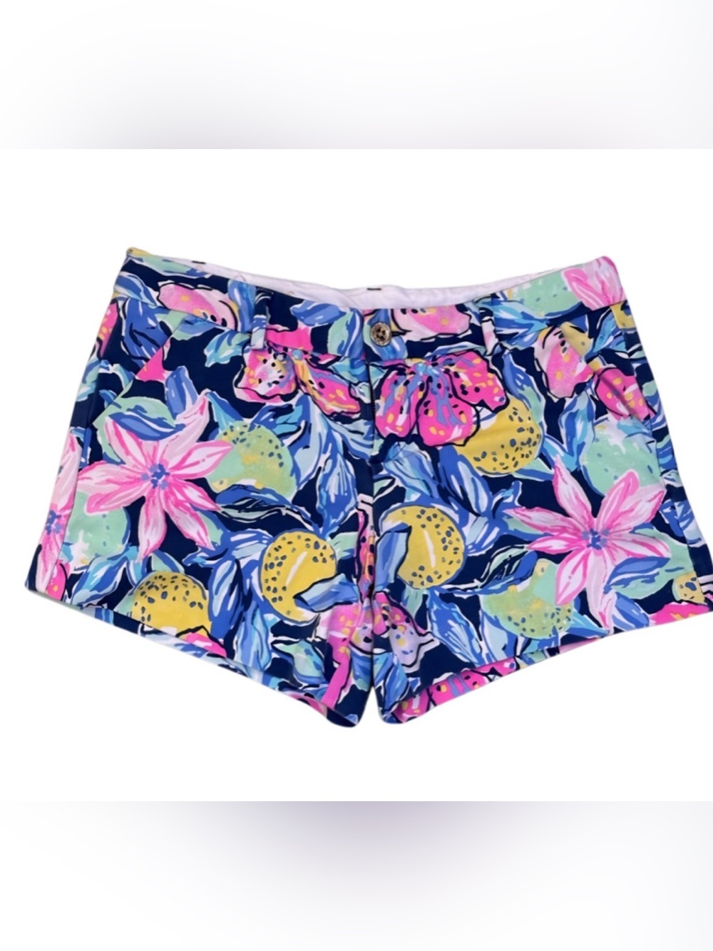 Lilly Pulitzer Callahan summer stretch short w/ pockets extreme comfort size 8